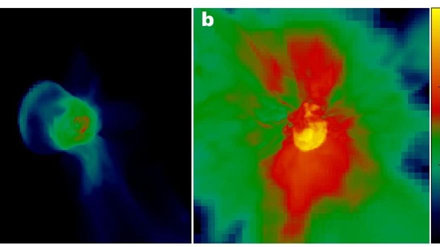 El agua pudo formarse en el universo unos 200 millones de años después del Big Bang
