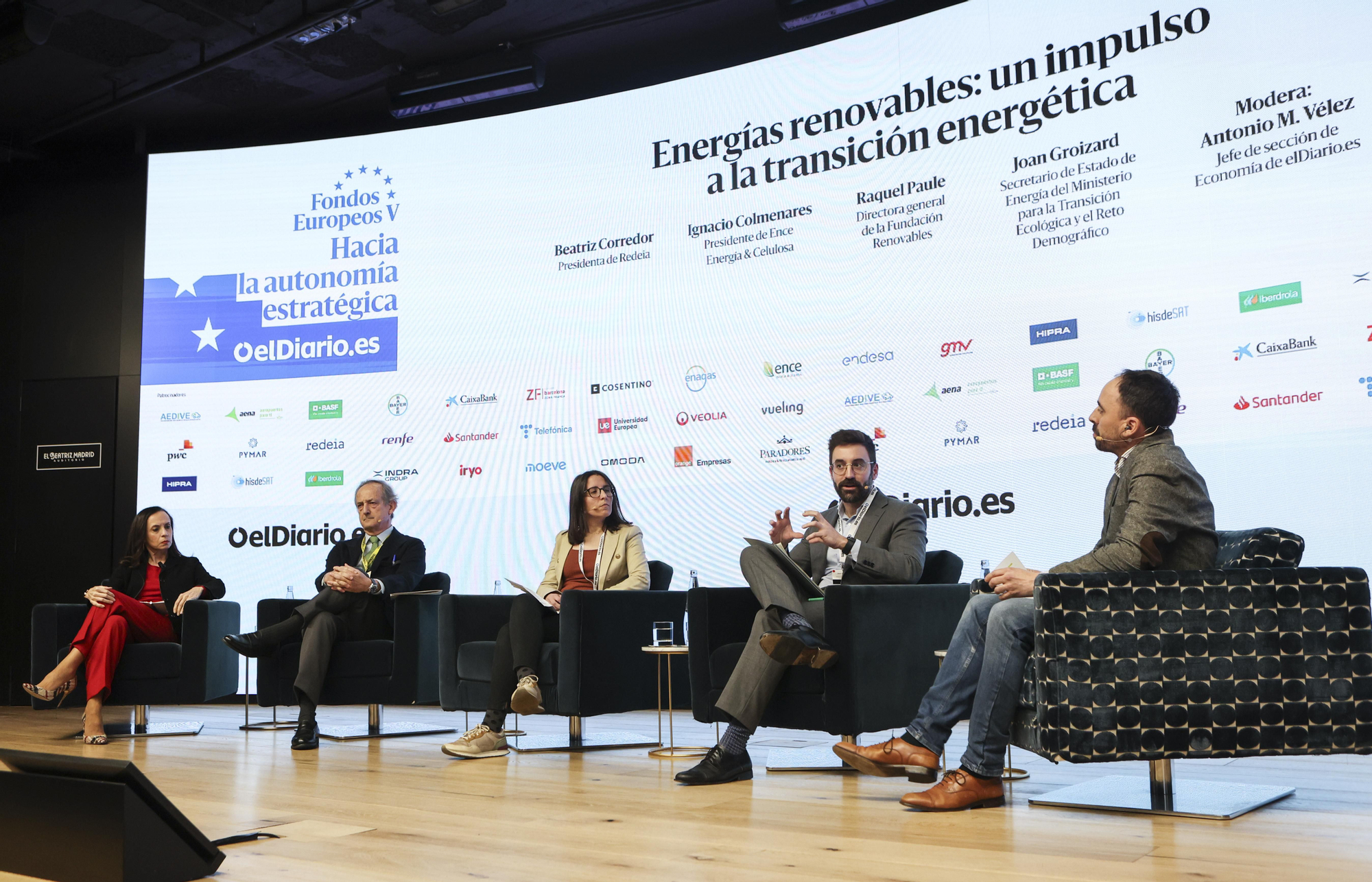 Mesa ' Energías renovables: un impulso a la transición energética'