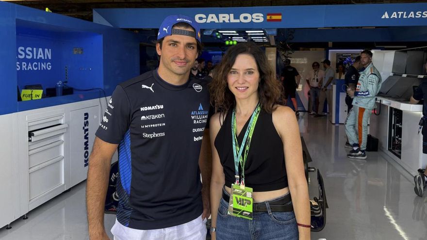 Ayuso en Texas: Fórmula 1, "cumpleaños feliz" y oferta de impuestos cero a inversores americanos