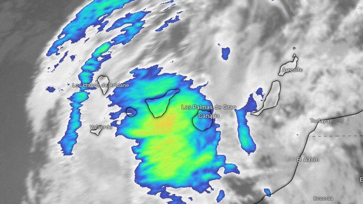 Aemet activa avisos amarillos en cuatro islas ante la llegada de una onda tropical del Este
