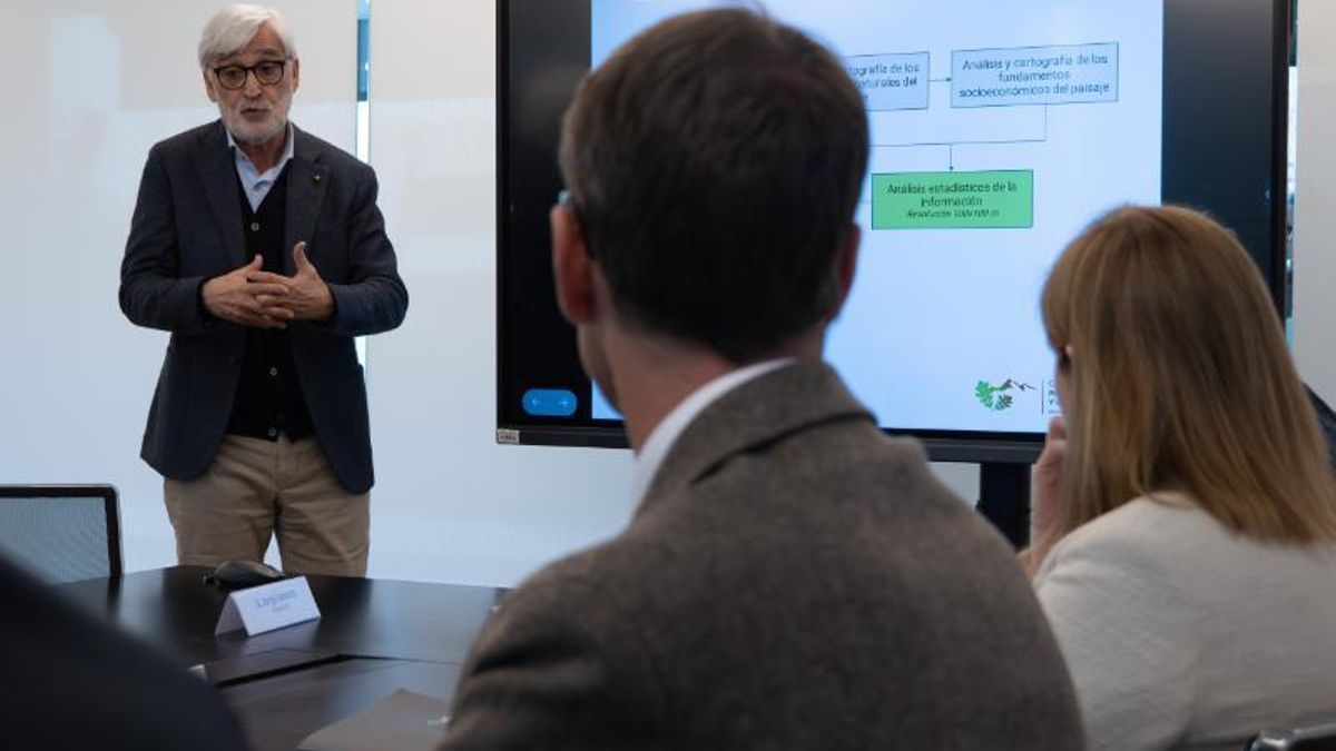 Presentación de la Cátedra del Paisaje la Biodiversidad y los Recursos Hídricos de la Universidad de La Rioja