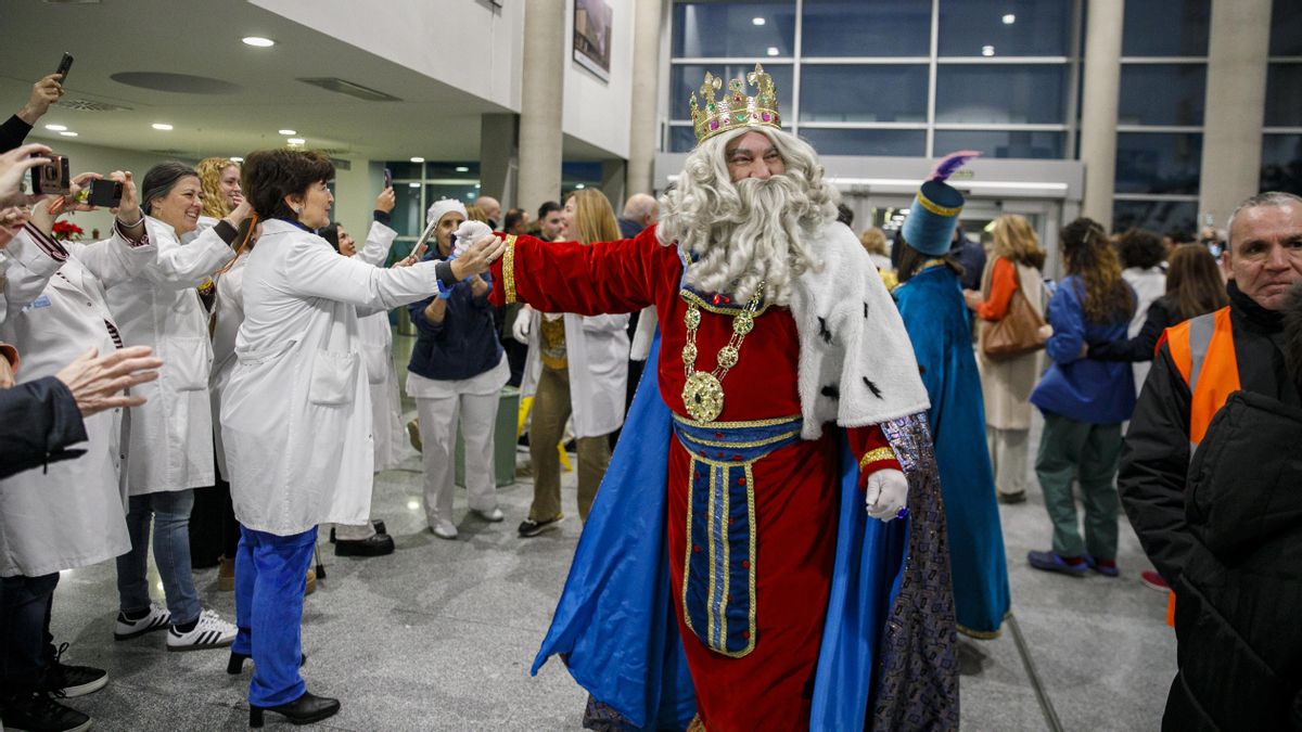 Los Reyes Magos han visitado el Hospital San Pedro