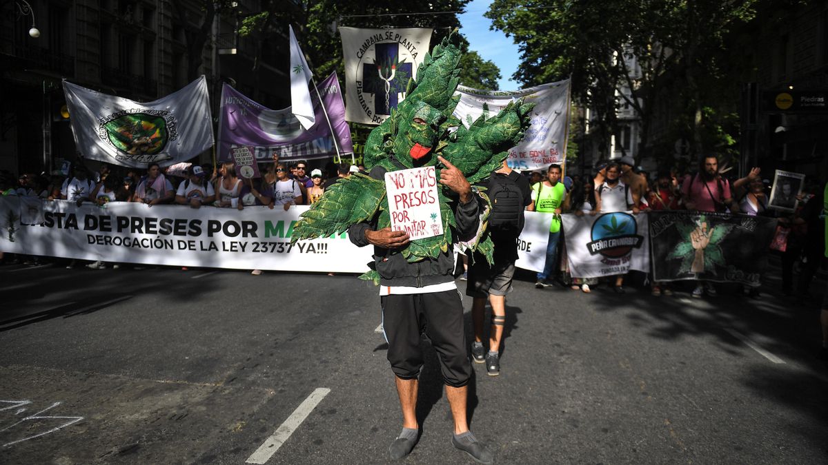 Organizaciones cannábicas realizaron la Marcha Nacional de la Marihuana