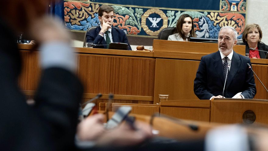 Azcón lanza un mensaje eufórico en su primer debate sobre el estado de Aragón: “2024 es el año de la prosperidad”