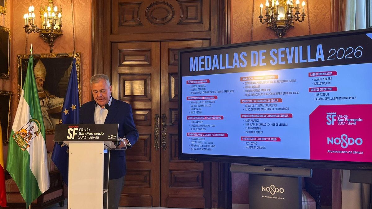 Sevilla reconoce a Morante de la Puebla y Luis Gordillo como Hijos Predilectos 2026