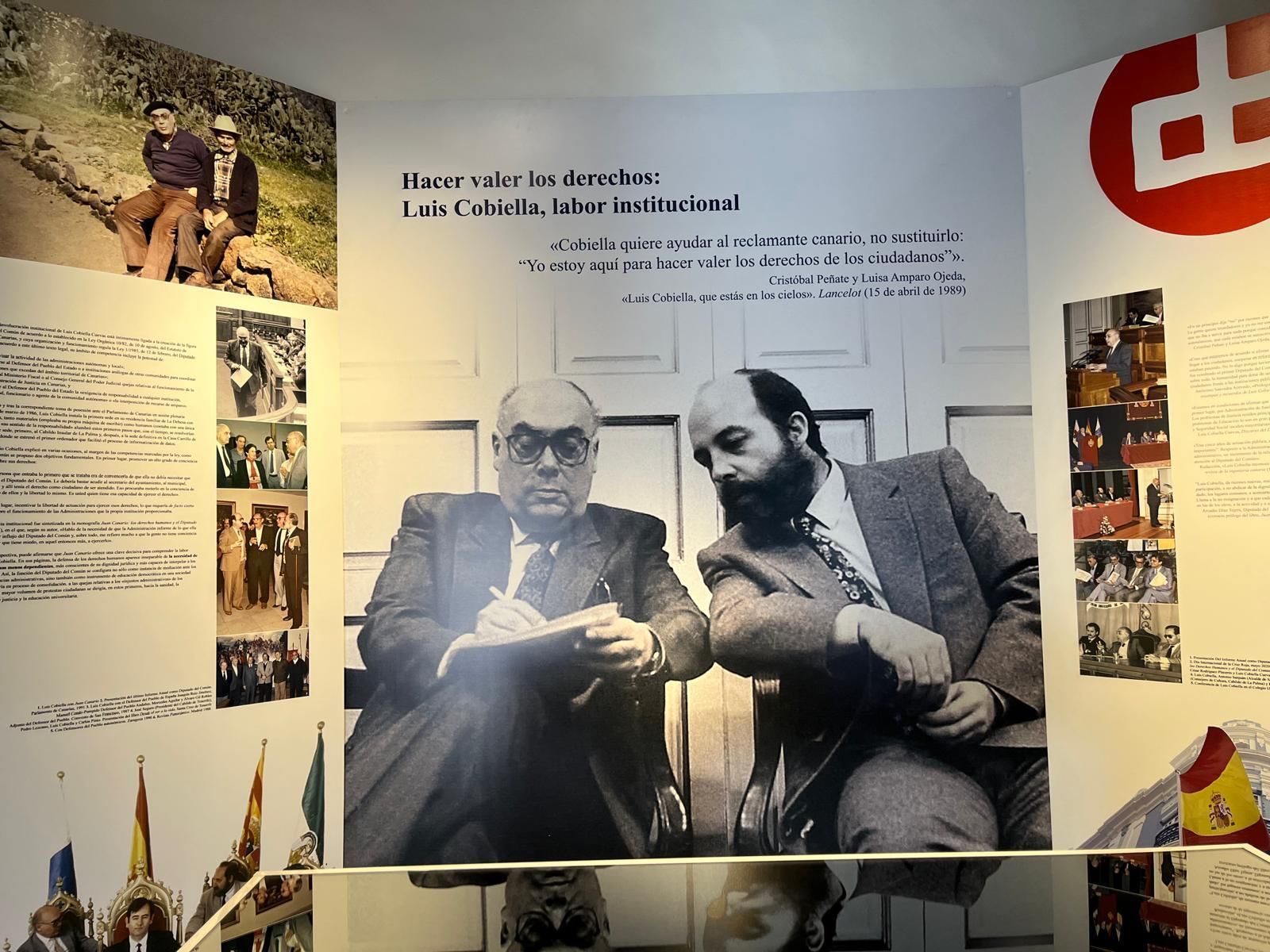 Exposición 'La magia del Ser: el humanista Luis Cobiella Cuevas (1925-2013)’. LUZ RODRÍGUEZ