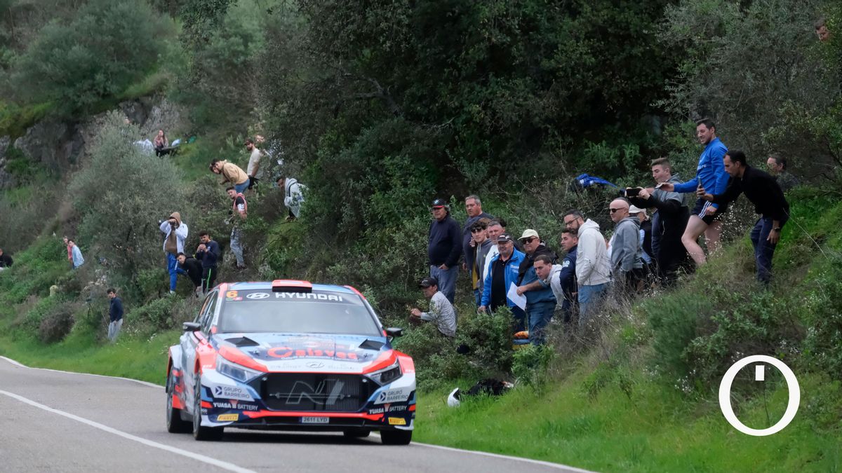 Las imágenes del 'shakedown' del Rally Sierra Morena en Medina Azahara