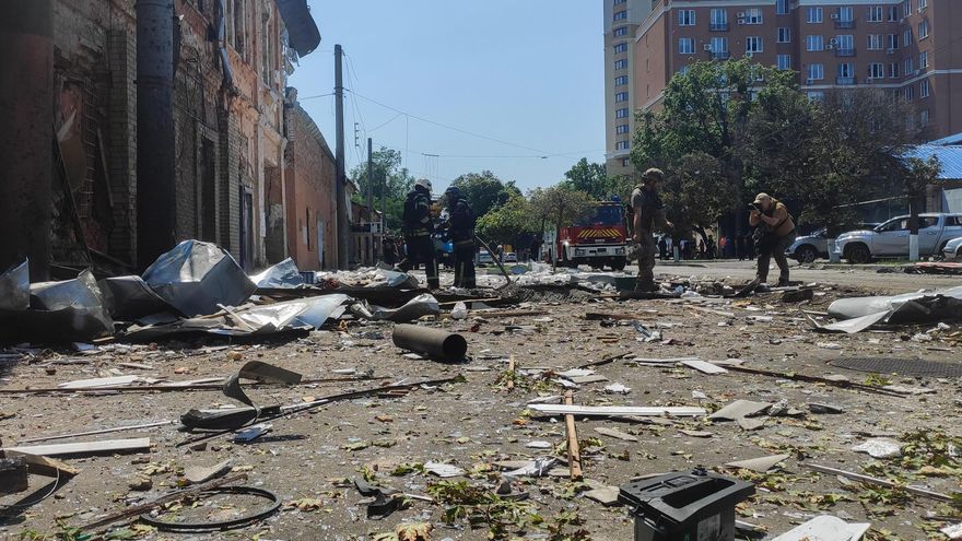 Rusia lanza el mayor ataque de drones y misiles contra Ucrania desde el inicio de la guerra