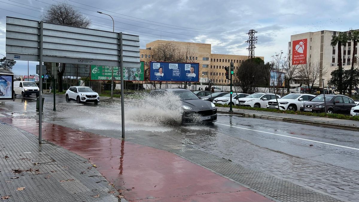 Temporal Kristin a su paso por Córoba