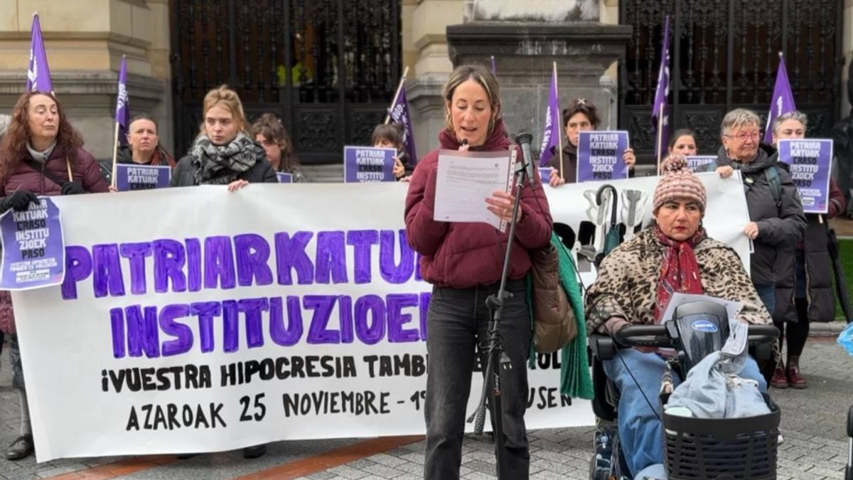 Presentación del movimiento feminista de Bilbao de cara a este 25N