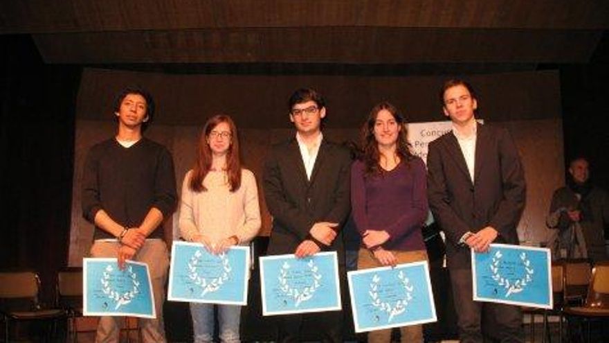 Los cinco nuevos premios de las Juventudes Musicales de España en piano, acordeón, órgano y clave