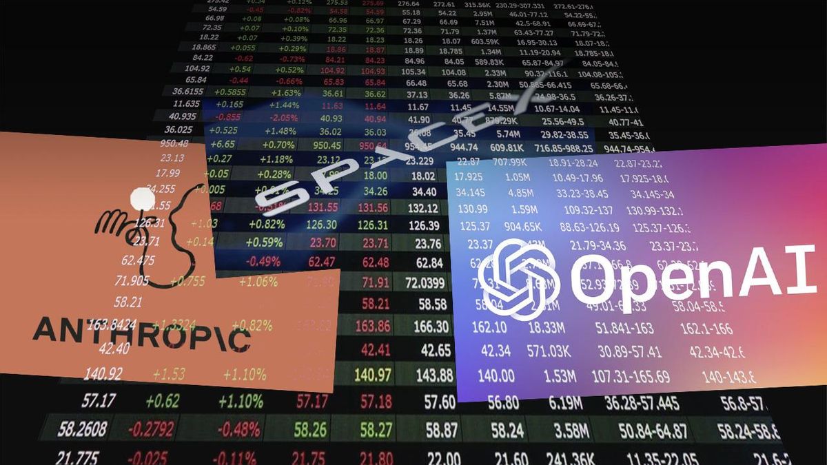 SpaceX, Anthropic y OpenAI quieren que sus salidas a bolsa les concedan el dominio tecnológico del siglo XXI