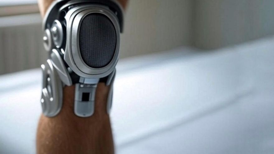 Rodilla biónica: una prótesis integrada en el tejido restaura el movimiento natural