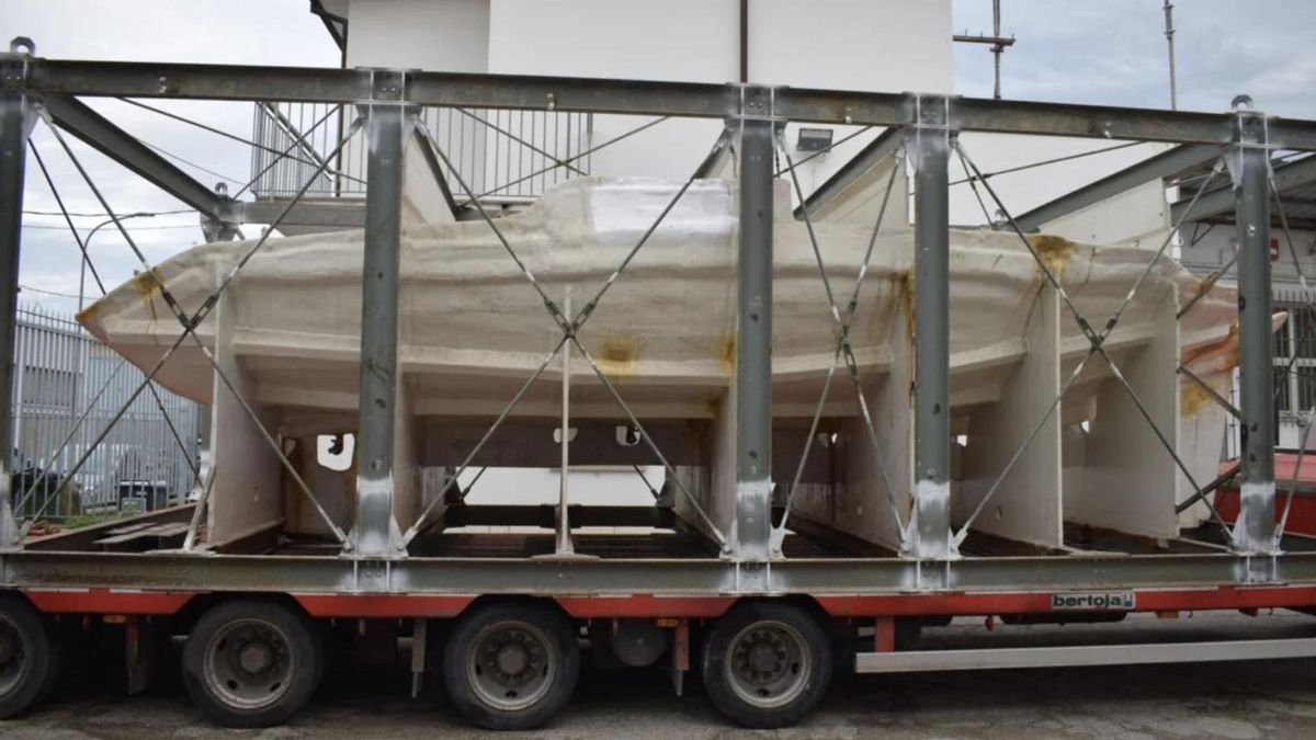 La barca ha estado protegida