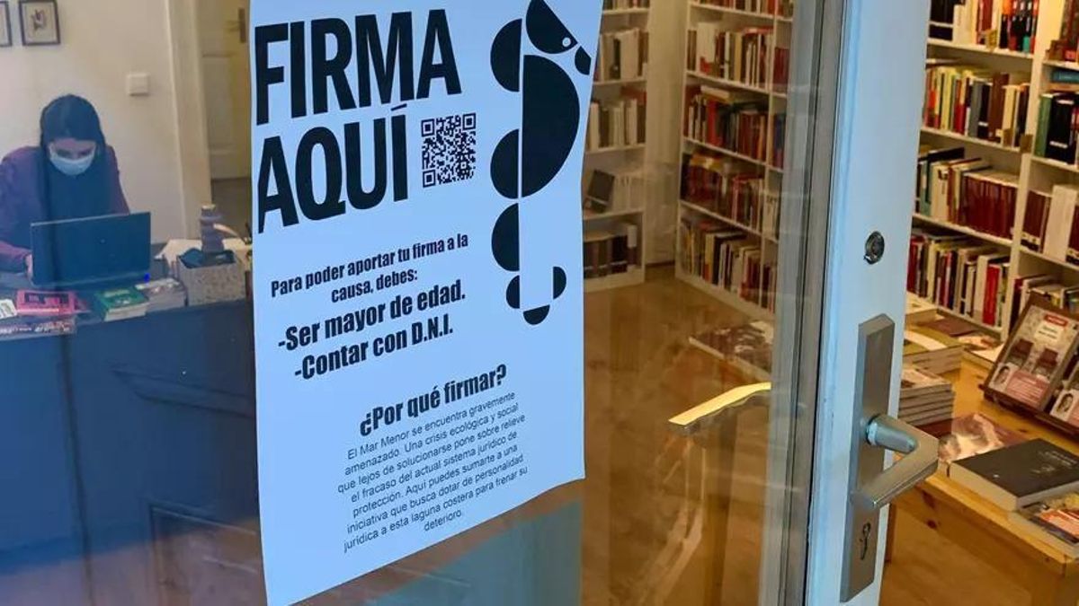 Librería española Bartleby & co, en BerlínLa directora de la Cátedra de Derechos Humanos y Derechos de la Naturaleza de la Universidad de Murcia, Teresa Vicente, y dos fedatarios con las cajas de pliegos firmadas por la Junta Electoral Central para la Iniciativa Legislativa Popular que impulsó el reconocimiento de la personalidad jurídica del Mar Menor