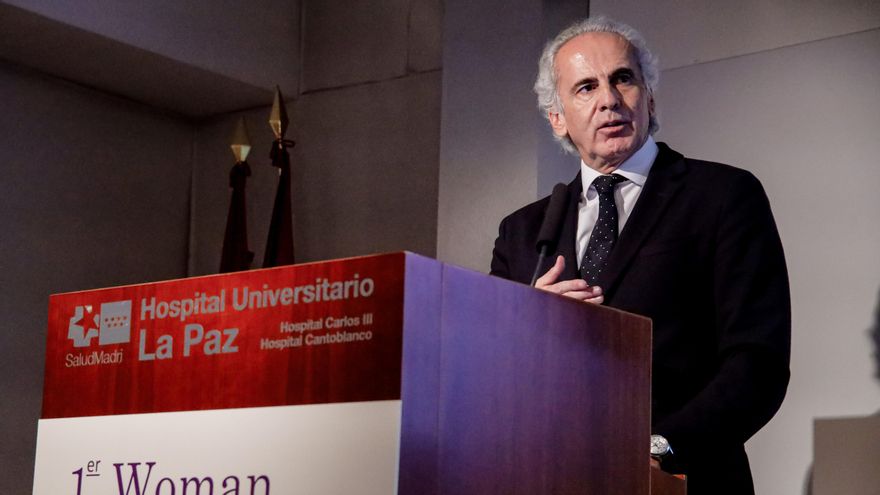 El consejero de Sanidad de la Comunidad de Madrid, Enrique Ruiz Escudero.