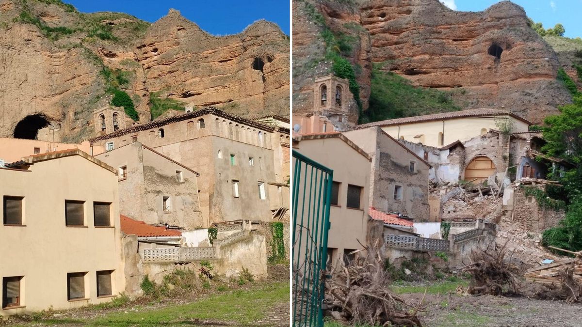 Dos nuevos derribos de edificios de origen renacentista agravan el goteo de pérdida patrimonial en Aragón