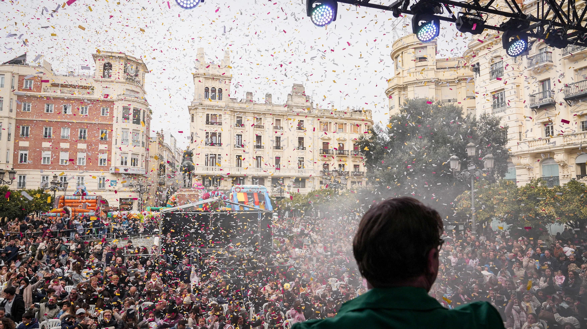 Fiesta de fin de año infantil en las Tendillas
