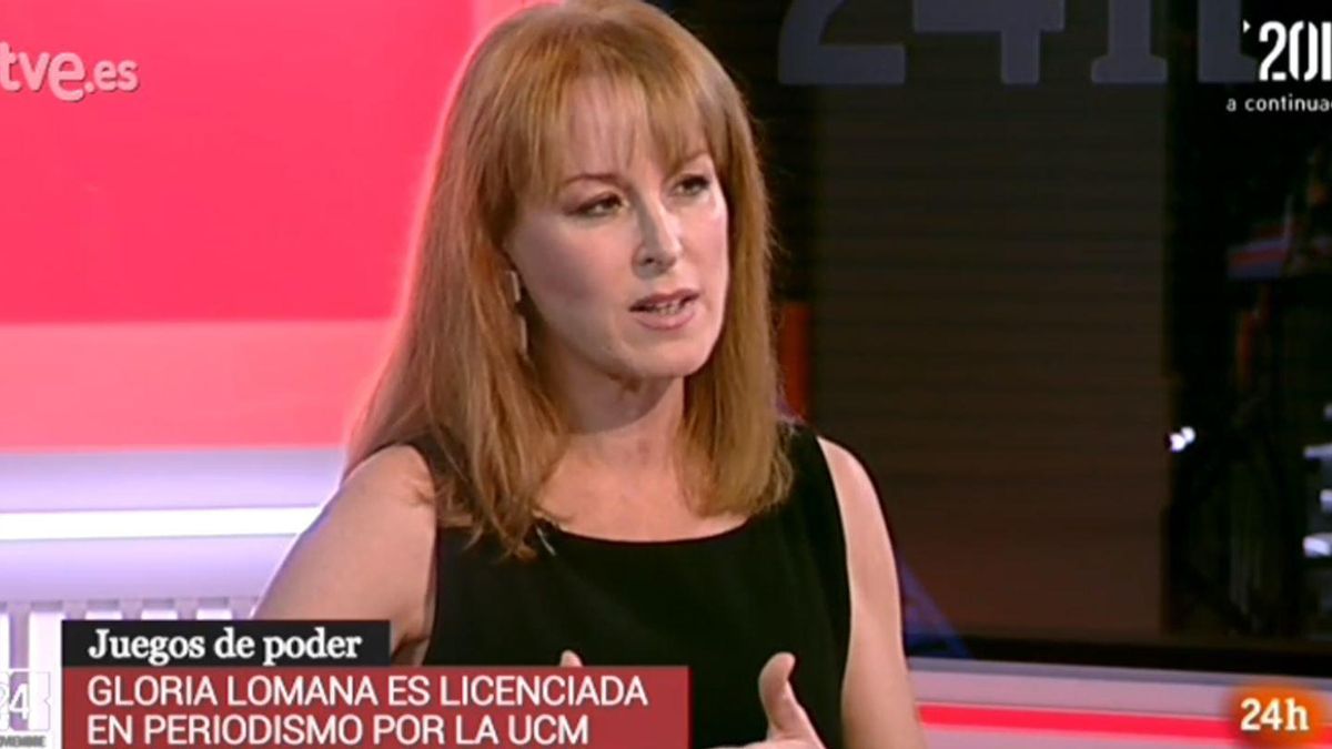 Gloria Lomana, en el Canal 24 horas de su pupilo Zancajo: "TVE está haciendo los mejores informativos"
