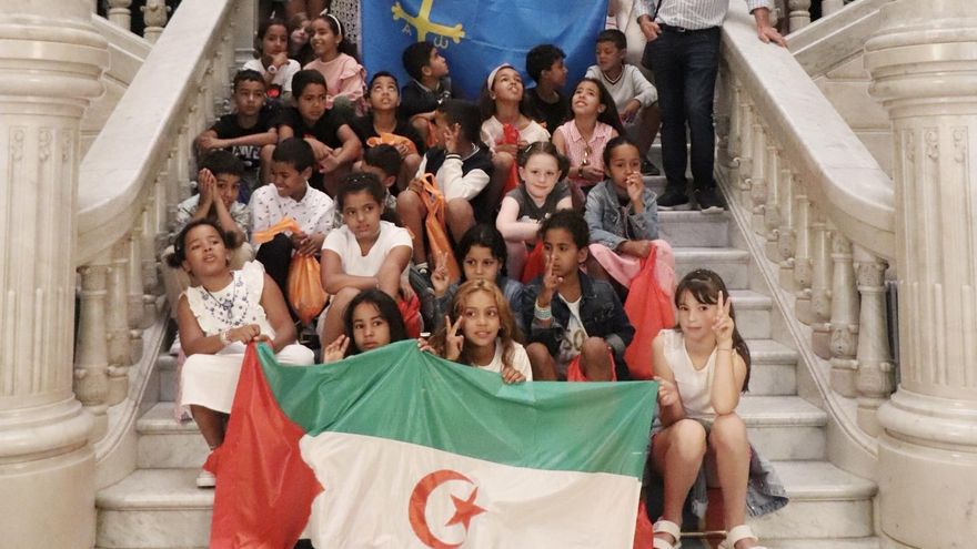 Un oasis asturiano para los niños y niñas saharauis de los campamentos de refugiados de Tinduf