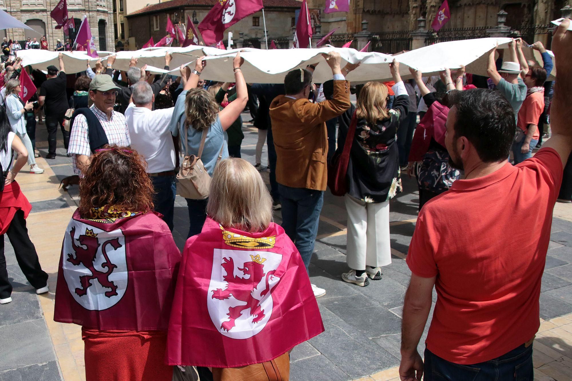 Cuarto Caminu a la Llibertá por el Lexit de León ante Castilla