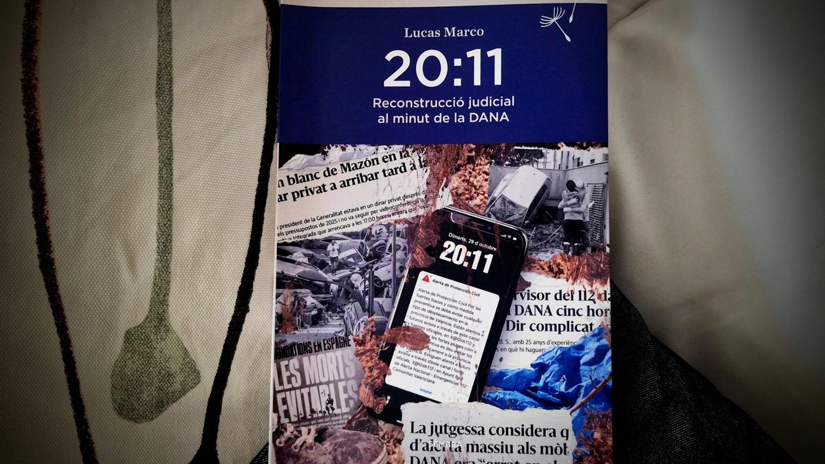El llibre reconstrueix minut a minut la catastròfica gestió de la dana del passat 29 d'octubre.