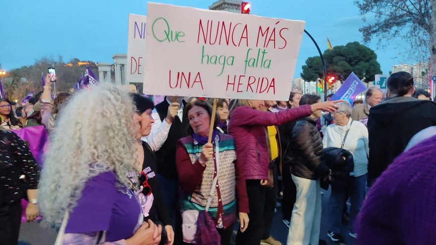 Manifestación en Málaga