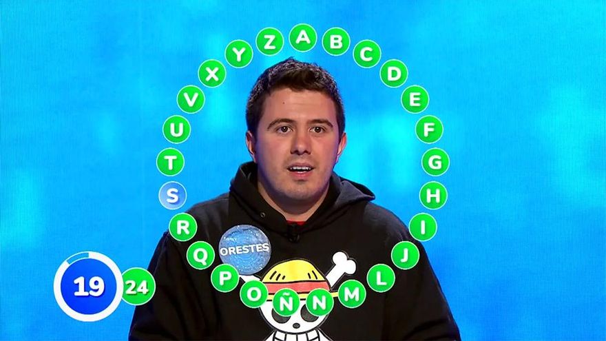 Orestes se quedó a un acierto de ganar el bote de 'Pasapalabra' sin esperarlo: "Me podía la lengua"