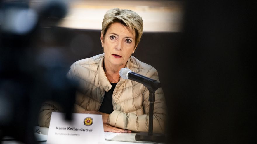 La presidenta suiza no logra ningún acuerdo arancelario en un último contacto con Trump