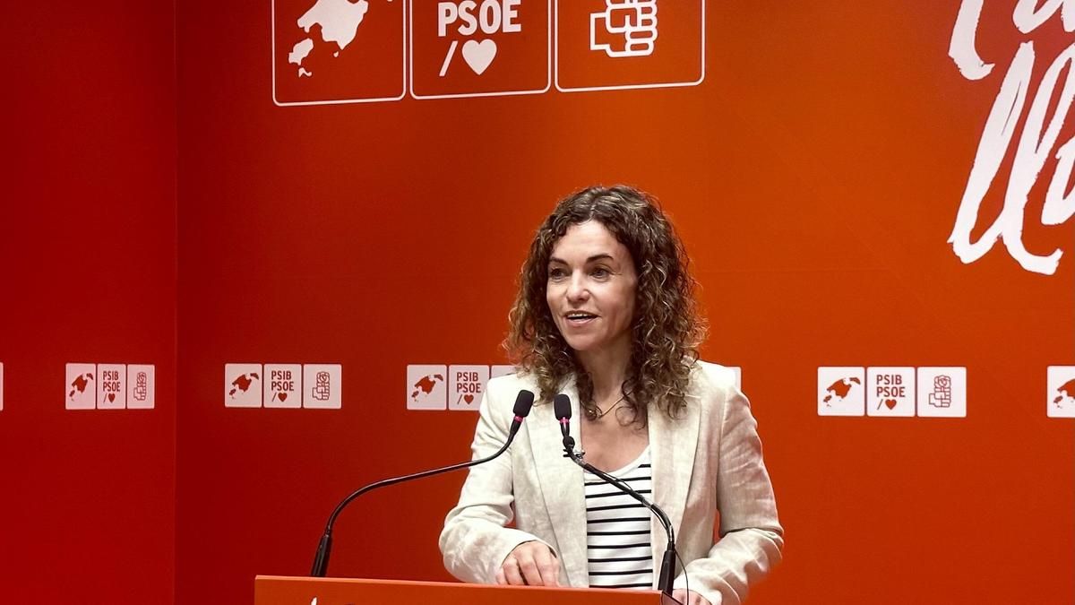 Rosario Sánchez se presentará a las primarias del PSIB para ser la candidata a la Presidencia del Govern