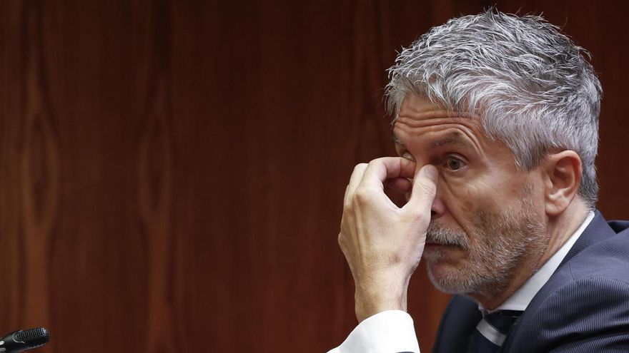 El ministro del Interior, Fernando Grande-Marlaska, el 24 de octubre en Madrid