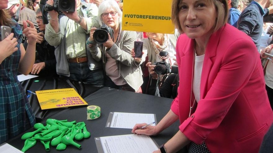 Forcadell critica la decisión del TC y asegura que el pleno no está convocado