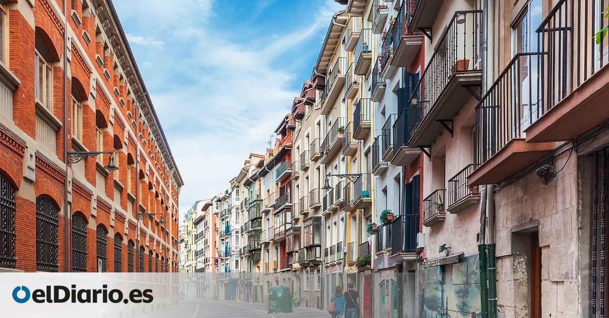 El precio de los alquileres cae un 8,6% en seis meses en los municipios navarros declarados como tensionados