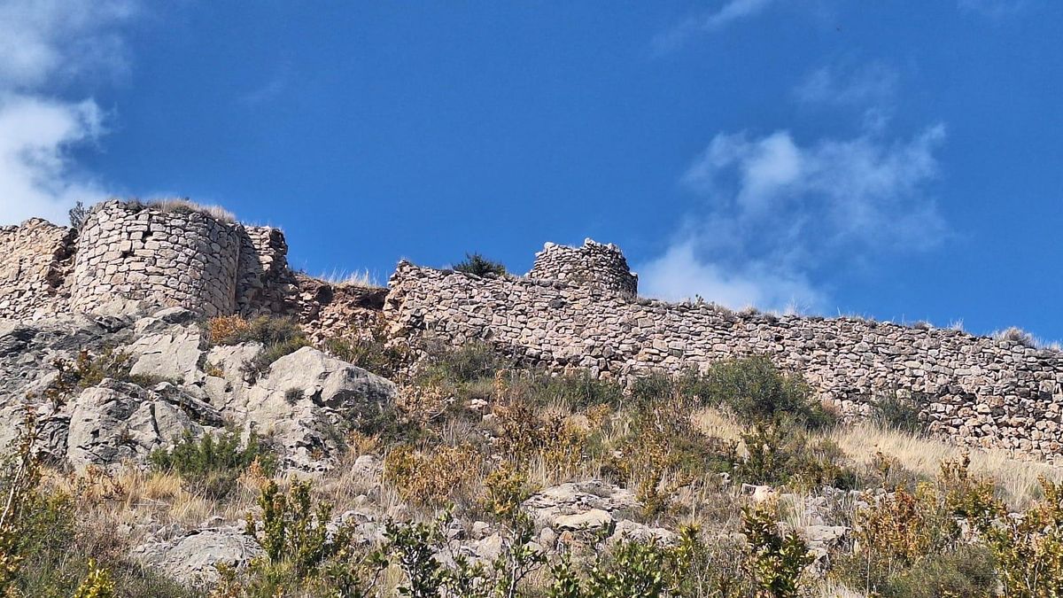Nuevo desprendimiento en el Castillo de Jubera: "Si no se hace nada, en unos años podría desaparecer"