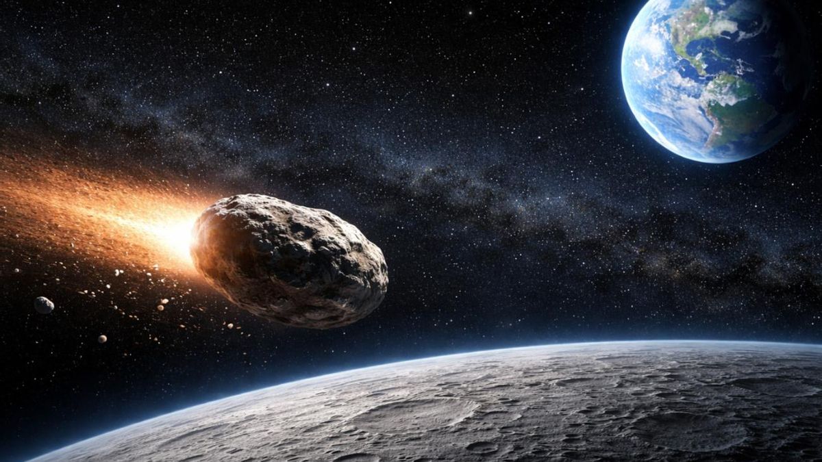 Los astrónomos estudian la posible colisión del asteroide 2024 YP4 contra la Luna en 2036
