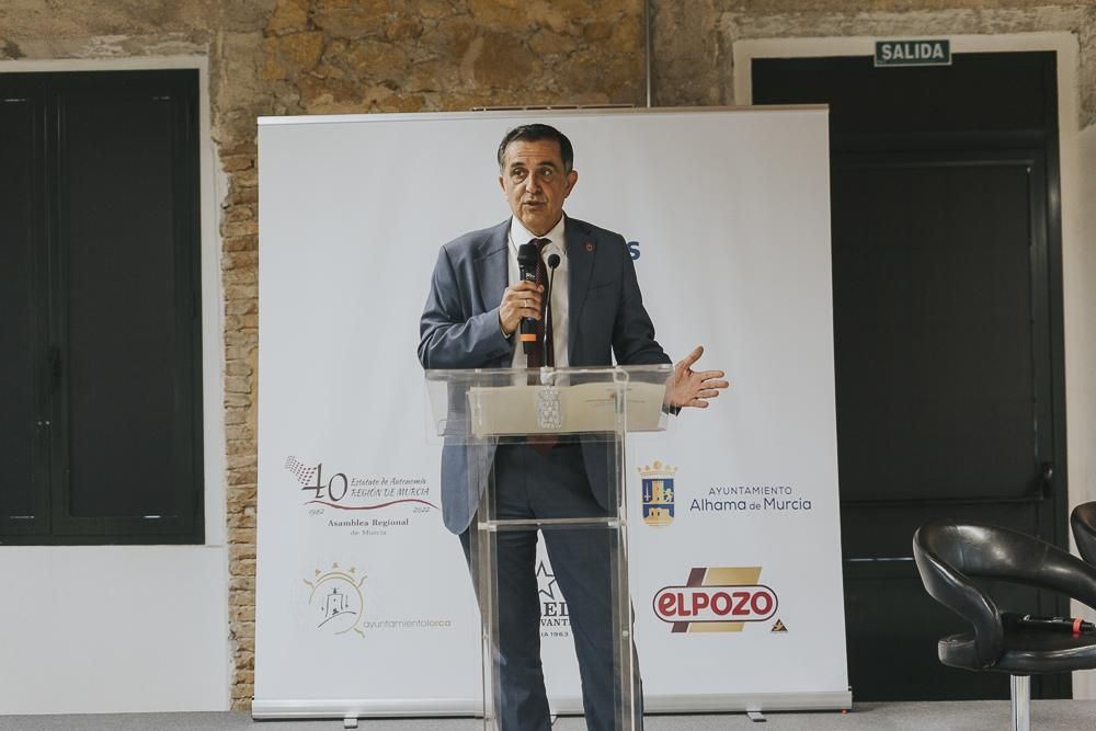 El alcalde de Murcia, José Antonio Serrano, durante la inauguración de la jornada