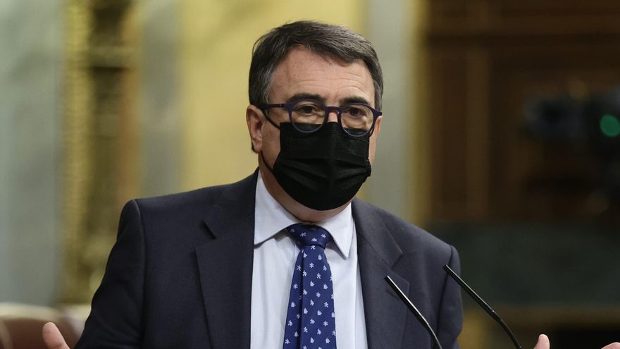 El portavoz del PNV en el Congreso de los Diputados, Aitor Esteban.