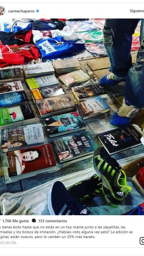 El mensaje de Carme Chaparro en Instagram