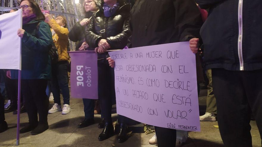 Manifestación del 25N en Toledo