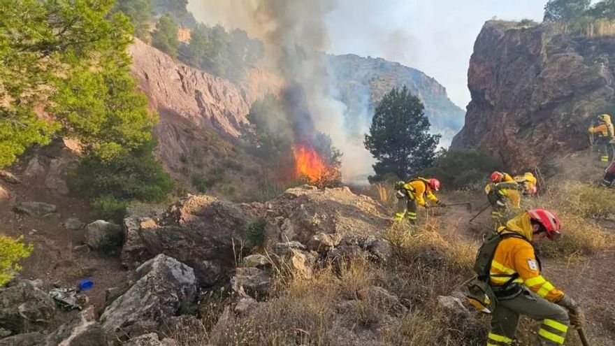 La Fiscalía abre una investigación sobre el incendio que arrasó 177 hectáreas en Murcia