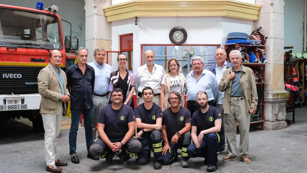 El Gobierno destina 45.000 euros para la actividad de los Bomberos Voluntarios y la mejora de su edificio
