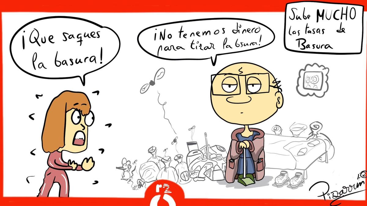 Pizarrín sufre la subida de la tasa de basuras