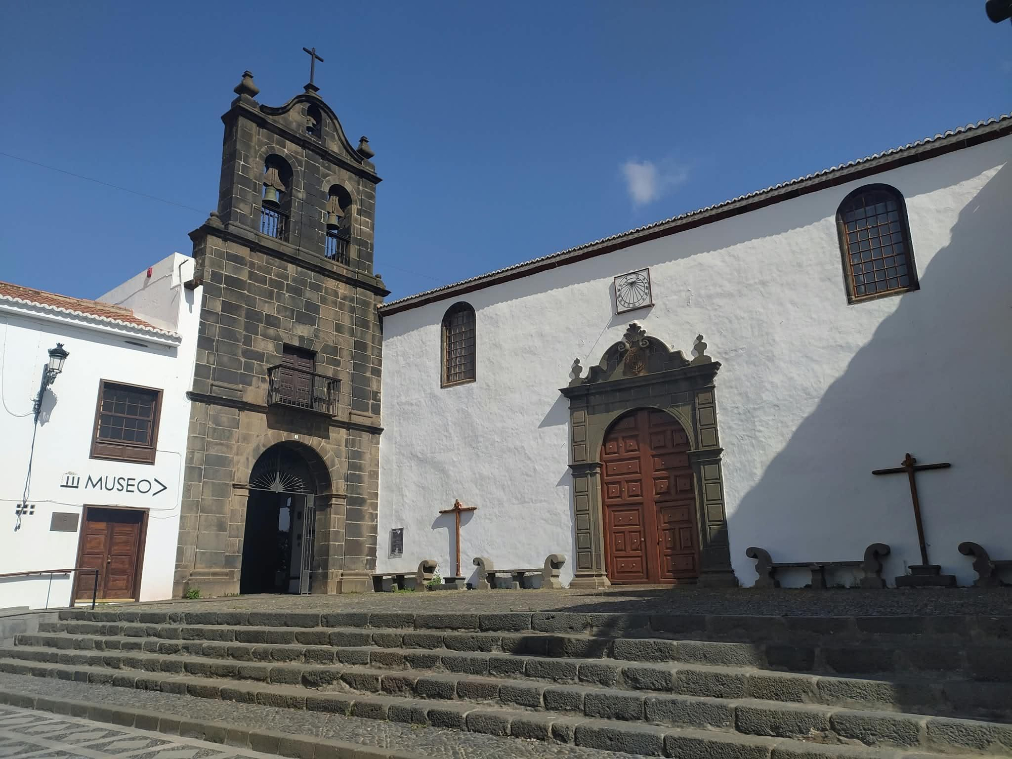 Museo Insular e iglesia de San Francisco, en Santa Cruz de La Palma.