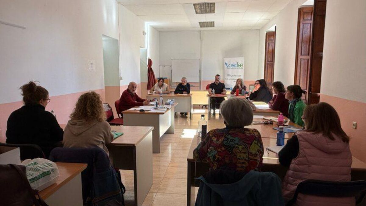 Primera formación del voluntariado para el programa ‘Escuchando la soledad’ en Bullas