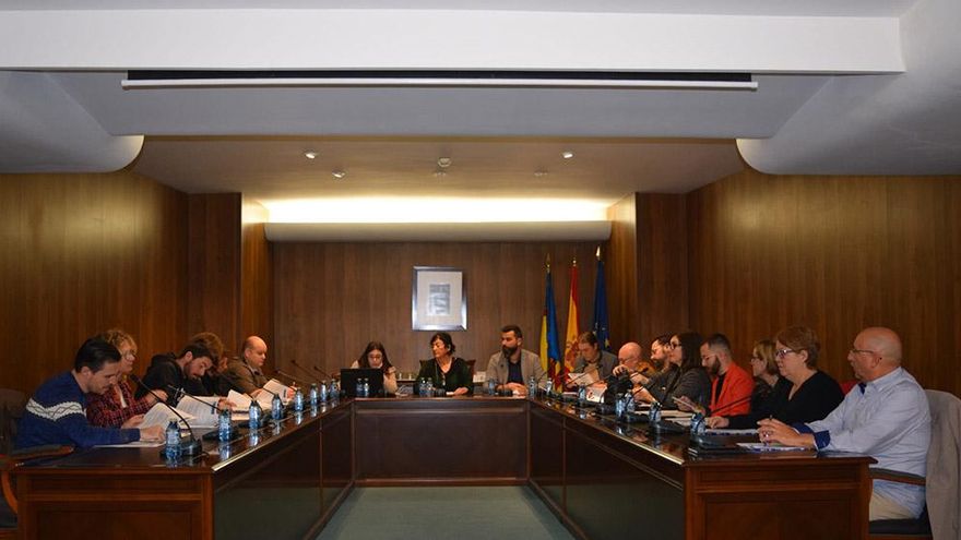 Pleno del Ayuntamiento de Teulada.