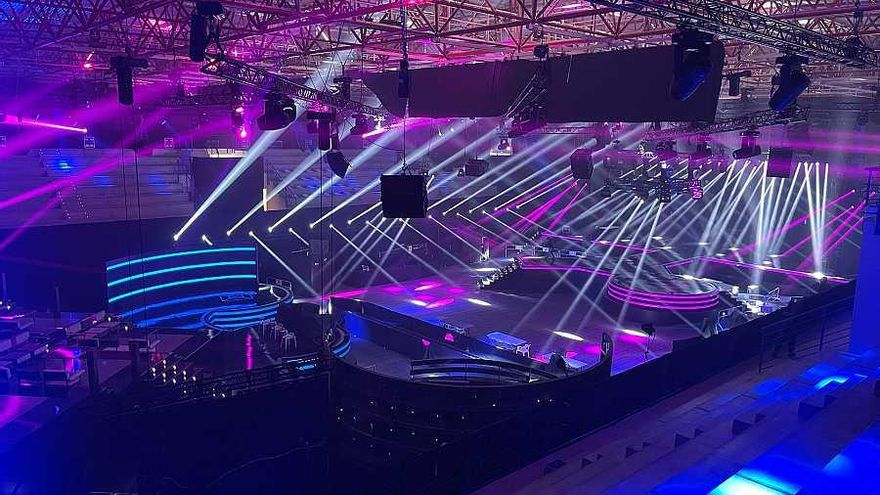 El escenario del Benidorm Fest 2023