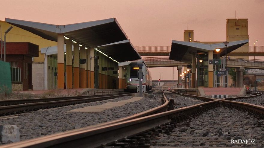 Mejora ferroviaria en los tramos Badajoz-Frontera portuguesa y Monfragüe-Plasencia