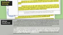 La Guardia Civil manipuló la declaración de un testigo para inculpar al Gobierno por la manifestación del 8M