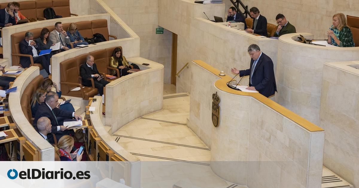 La oposición en Cantabria tumba el Presupuesto del PP en un pleno tenso y sin la suspensión cautelar que había solicitado