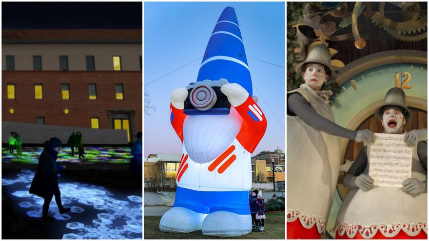 Suelos de cristal, enanos gigantes y muchos conciertos: la programación de Navidad del Ayuntamiento de Madrid